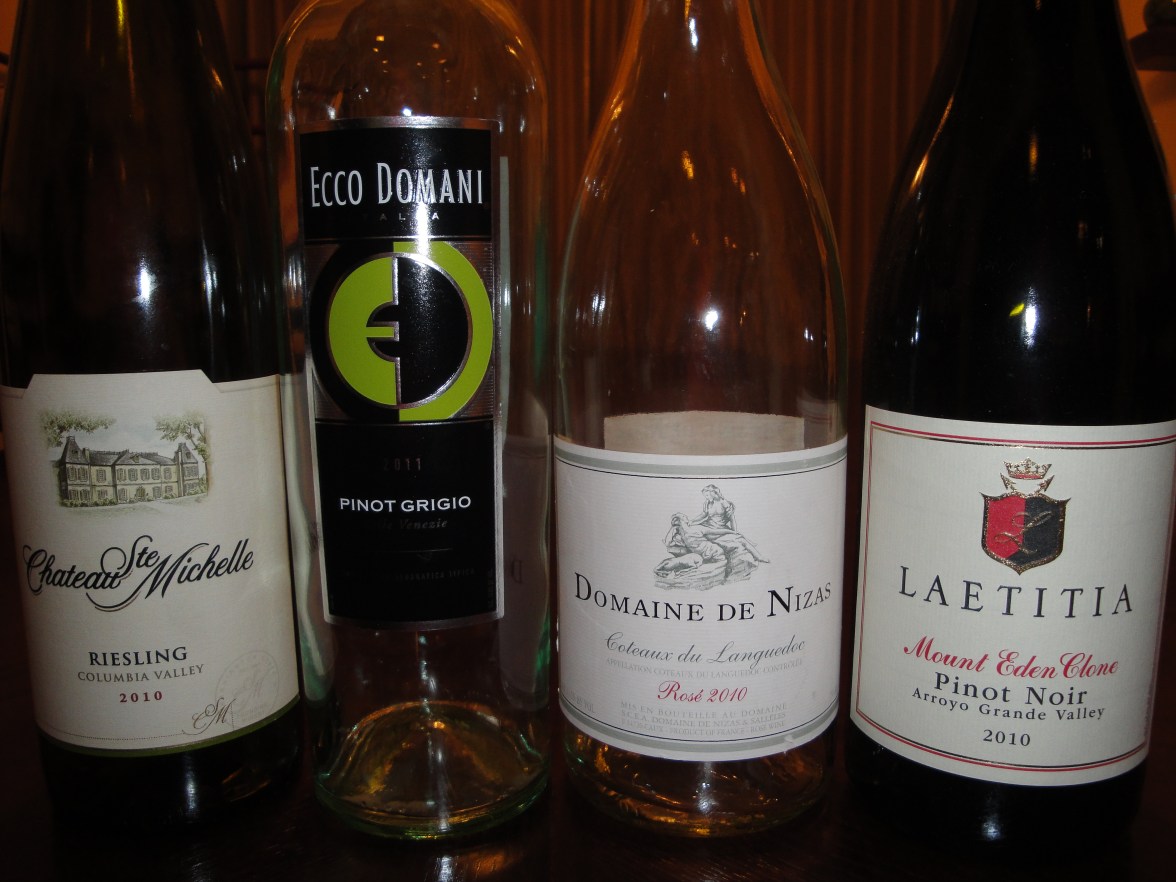 The 4 wines of the day