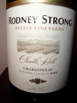 Rodney Strong Chalk Hill Chardonnay