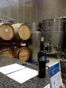 Inside Lewis Tasting Room